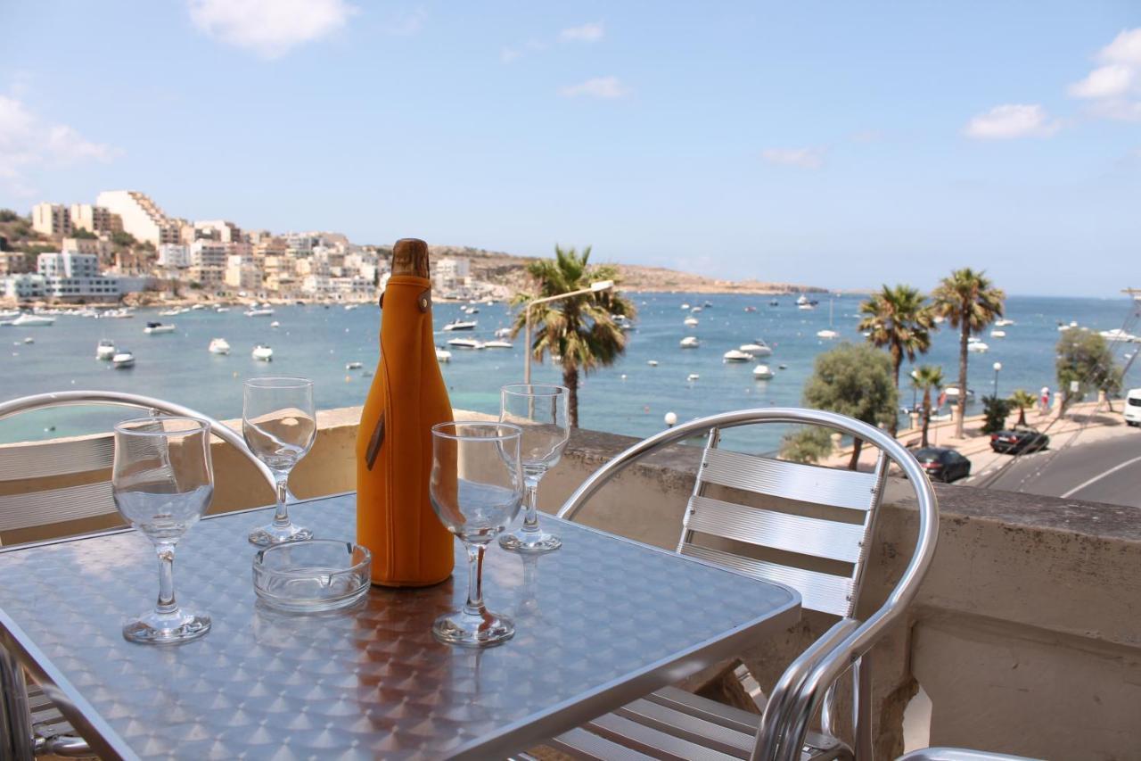 Blue Harbour: Seafront Apartments with Terrace Views St. Paul's Bay Exterior photo